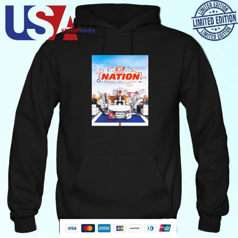 Sec Nation Oklahoma Sooners Vs Auburn Tigers Football Poster Hoodie