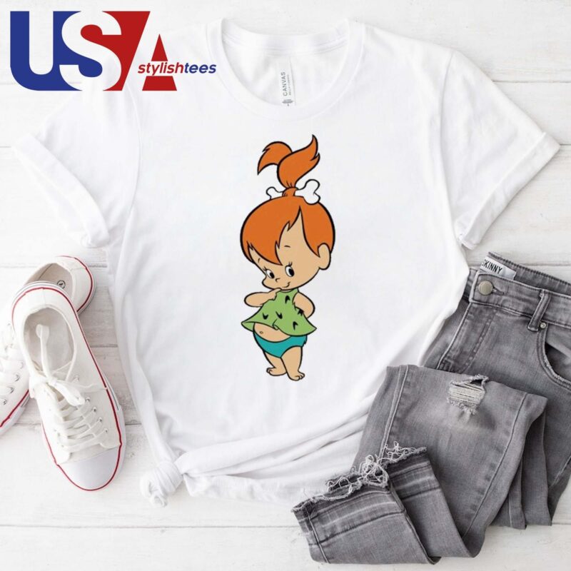 Official Retrokid Hanna Barbera Pebbles T-shirt