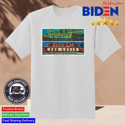 The Postal Service & Death Cab For Cutie Miller High Life Theatre Milwaukee WI May 6 2024 Shirt