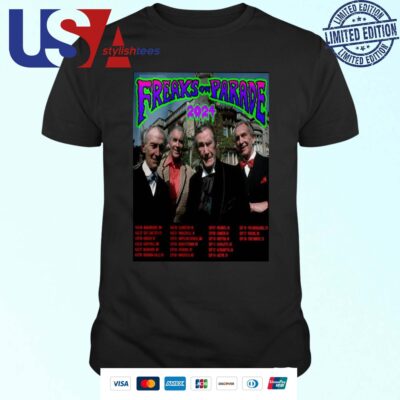 Rob Zombie Freaks On Parade 2024 Tour Poster Shirt