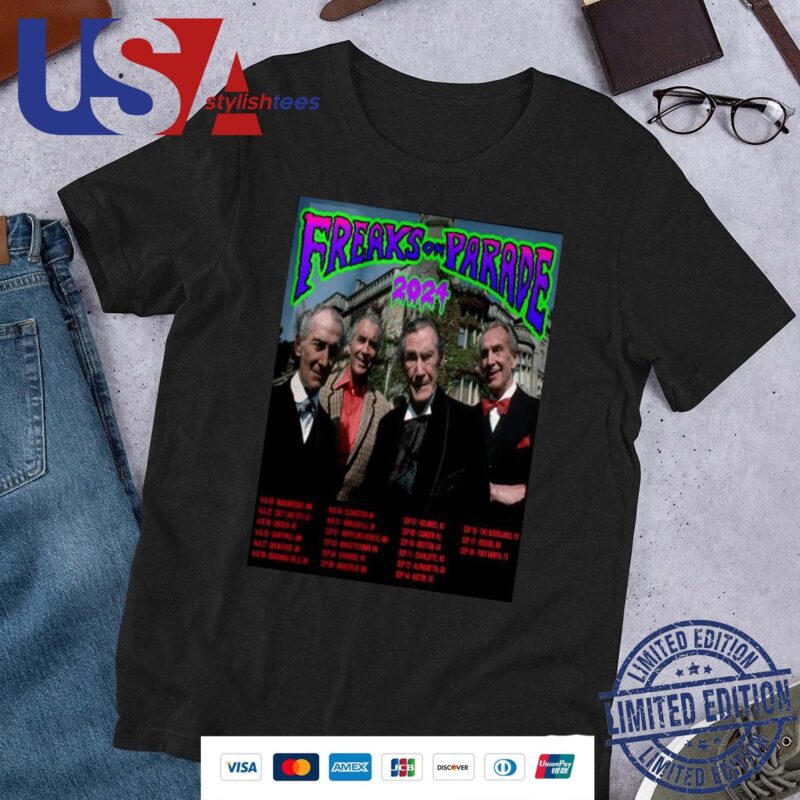 Rob Zombie Freaks On Parade 2024 Tour Poster Shirt