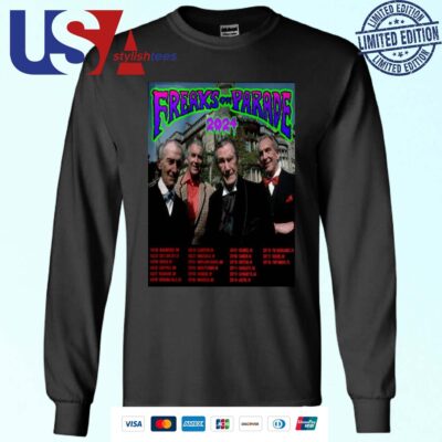 Rob Zombie Freaks On Parade 2024 Tour Poster Sweater
