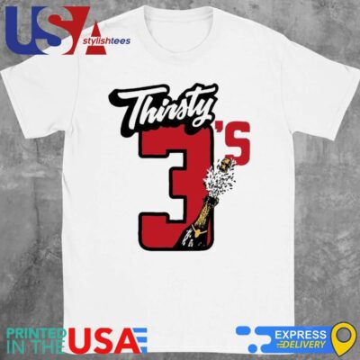 Official Scott Mclaughlin Thirsty 3's T-Shirt