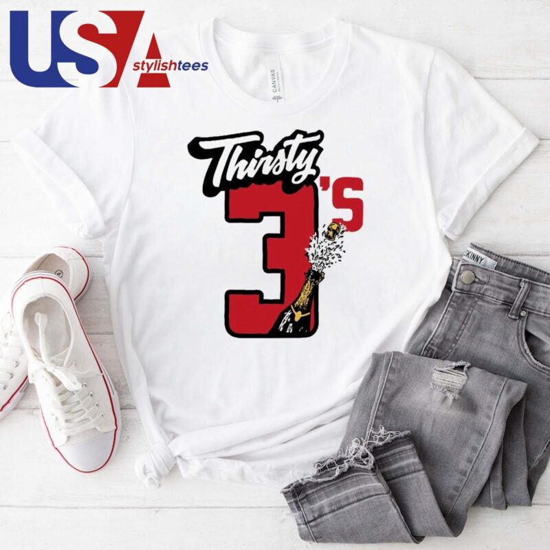 Official Scott Mclaughlin Thirsty 3's T-shirt