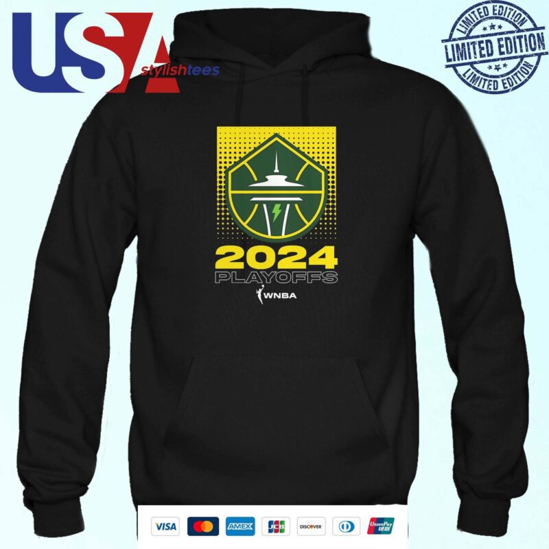 Seattle Storm 2024 WNBA Playoffs Hoodie