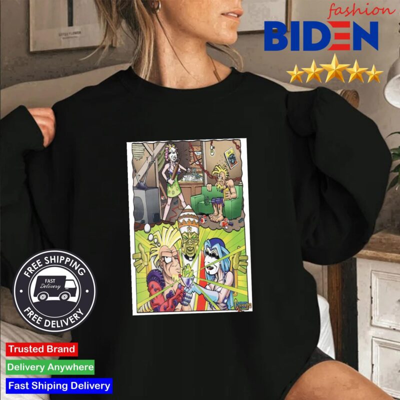 Slave Pit Funnies Featuring Gwar Meet And Beat 24 2024 Tour Vip Meet And Beat Bundle Age of Entitlement Tour Sweater