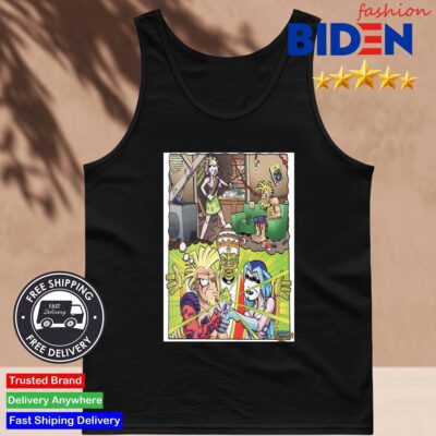Slave Pit Funnies Featuring Gwar Meet And Beat 24 2024 Tour Vip Meet And Beat Bundle Age of Entitlement Tour Tank Top