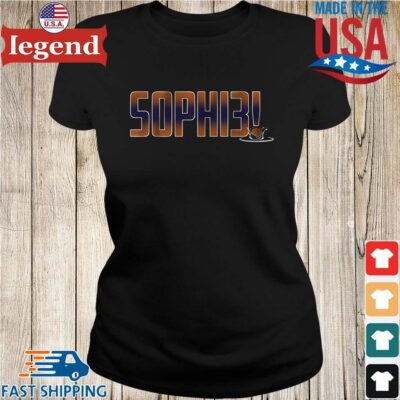 Phoenix Mercury Basketball Sophie Cunningham Sophi3 Shirt Ladies den-min