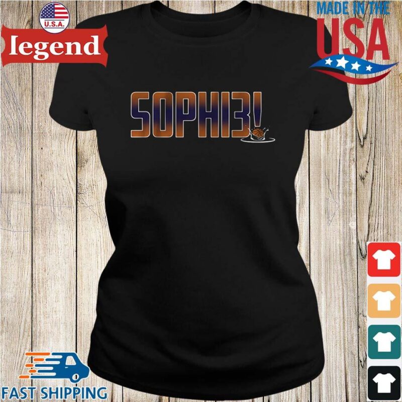 Phoenix Mercury Basketball Sophie Cunningham Sophi3 Shirt Ladies den-min
