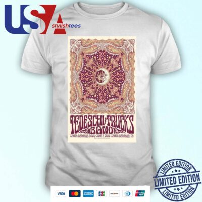 Tedeschi Trucks Band June 5 2024 Santa Barbara Bowl Santa Barbara CA Poster Shirt