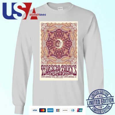 Tedeschi Trucks Band June 5 2024 Santa Barbara Bowl Santa Barbara CA Poster Sweater