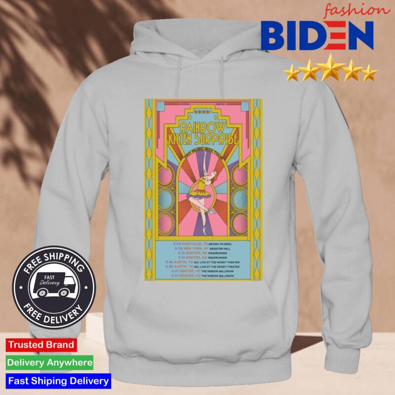 Rainbow Kitten Surprise Tiny Music Box Tour 2024 Shirt Hoodie