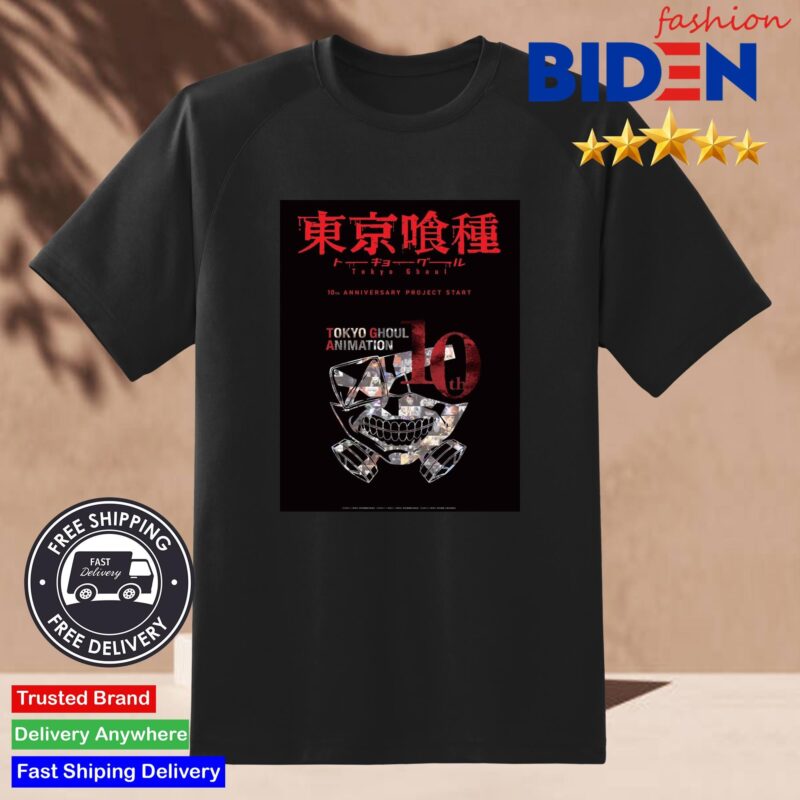 Tokyo Ghoul Animation 10th Anniversary Project Starts Shirt