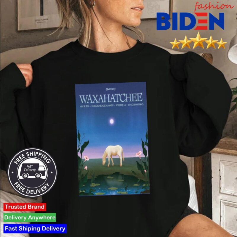 Original Waxahatchee May 19 2024 Gundlach Bundschu Winery Amphitheater Sonoma CA Sweater