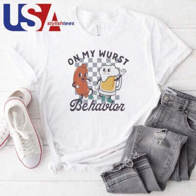 On My Wurst Behavior T-shirt