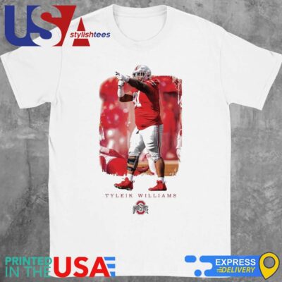 Ohio State Buckeyes Football Student Athlete Spotlight #91 Tyleik Williams Shirt