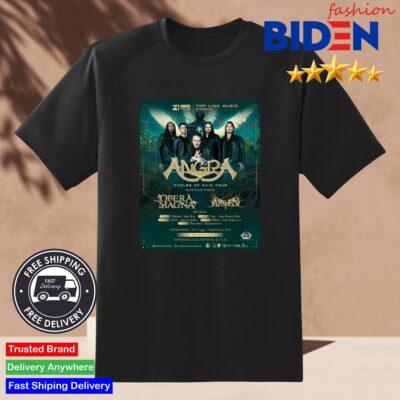 Official Angra Cycles of Pain Tour 2024 Shirt