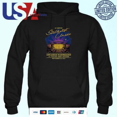 Texas A&M vs. Arkansas Game Day 2024 81st Meeting Southwest Classic Hoodie