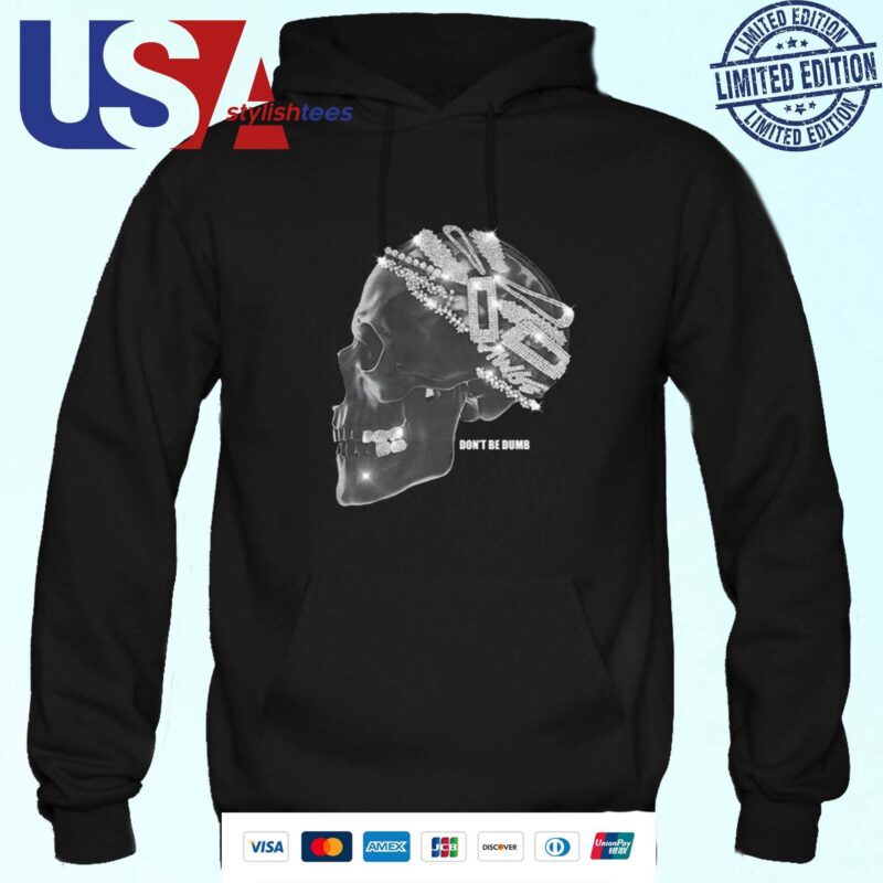 Official Skull A$Ap Rocky American Sabotage Don't Be Dumb Hoodie