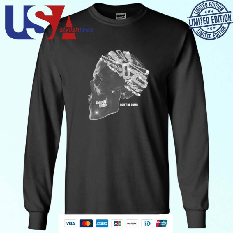Official Skull A$Ap Rocky American Sabotage Don't Be Dumb Sweater