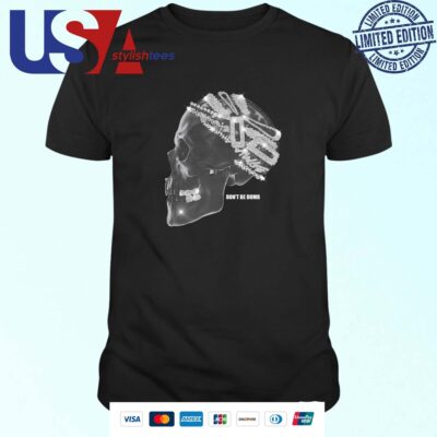 Official Skull A$Ap Rocky American Sabotage Don't Be Dumb T-shirt