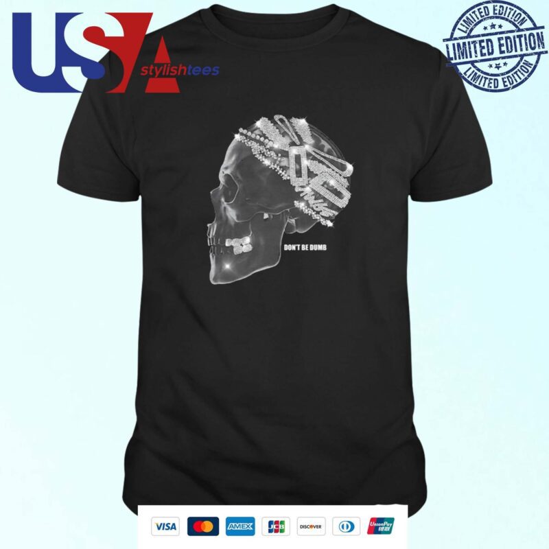 Official Skull A$Ap Rocky American Sabotage Don't Be Dumb T-shirt