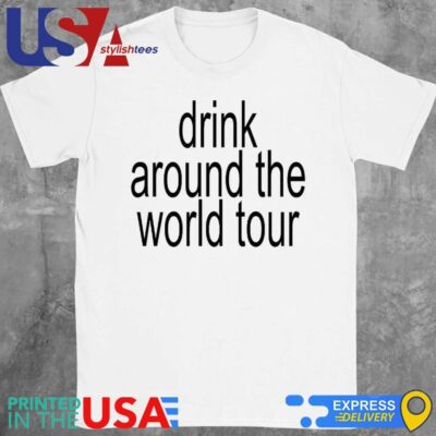 The Lost Bros Drink Around The World Tour Brat Summer Shirt