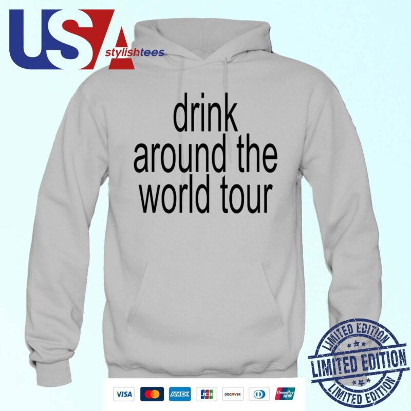 The Lost Bros Drink Around The World Tour Brat Summer Hoodie
