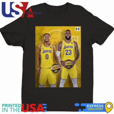 Official Bronny James And LeBron James A New Era Of James Is Loading NBA 2024 Poster Shirt