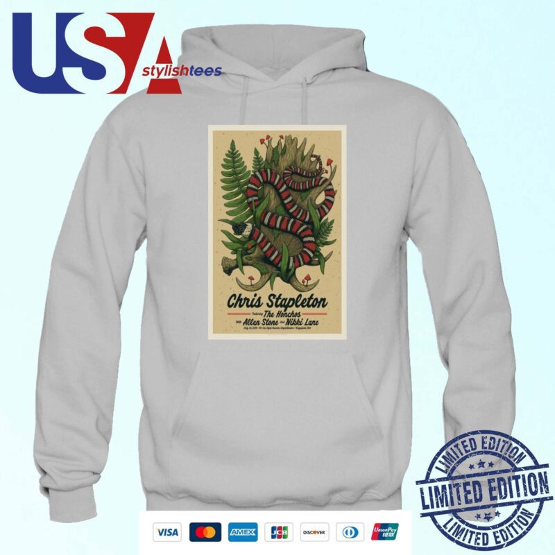 Chris Stapleton July 26 2024 RV Inn Style Resorts Amphitheater WA Hoodie