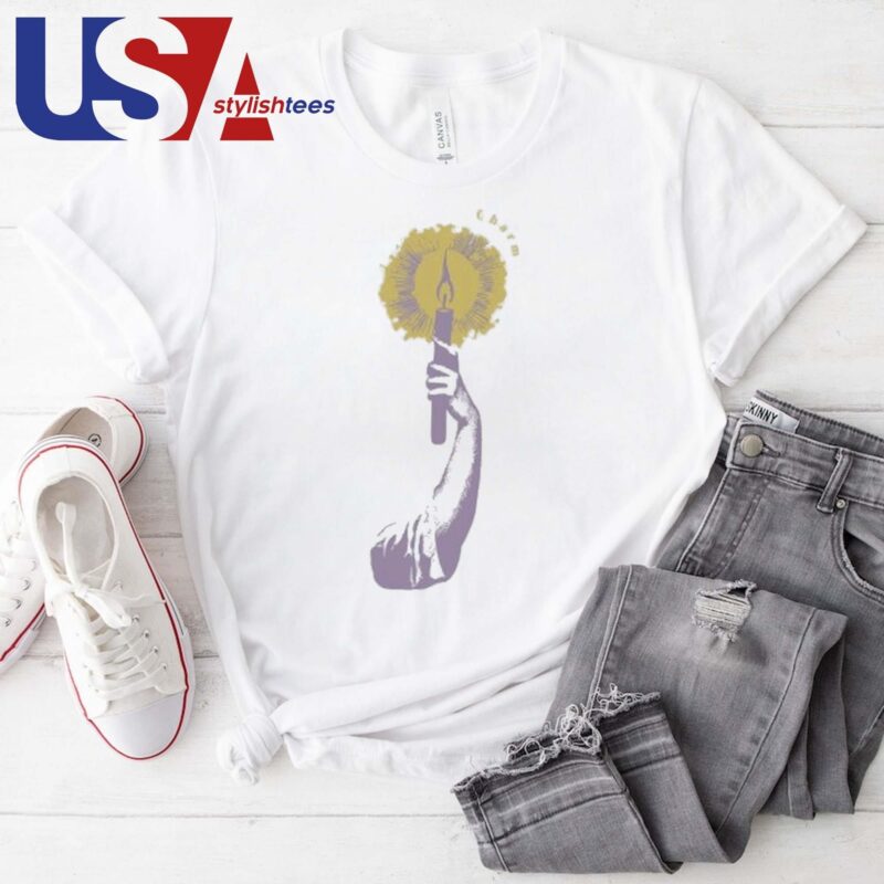 Clairo Merch Charm Candle T-shirt