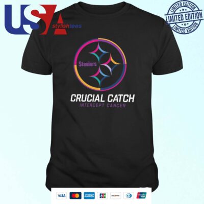 Pittsburgh Steelers Youth 2024 NFL Crucial Catch T-shirt