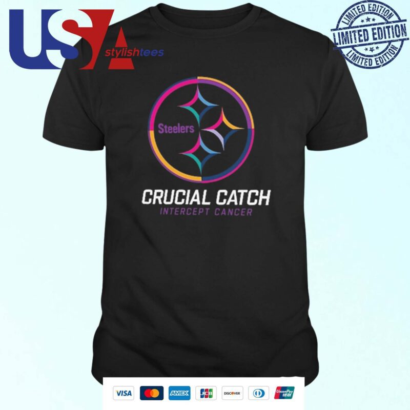 Pittsburgh Steelers Youth 2024 NFL Crucial Catch T-shirt