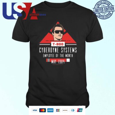 T-800 Cyberdyne Systems Employee Of The Month T-shirt