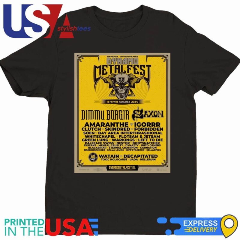 Dynamo Metal Fest 2024 Shirt