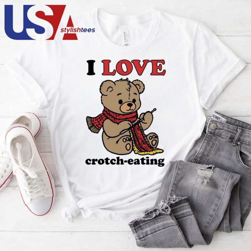 I Love Crotch-Eating Bear T-shirt