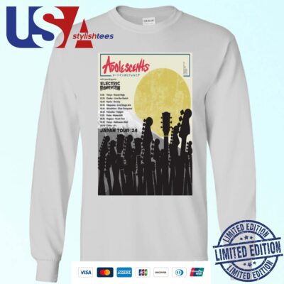 The Adolescents With Electric Frankenstein Tour Japan 2024 Sweater