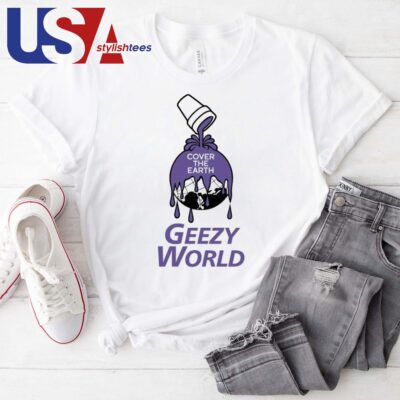 Official Ohgeesy Cover The Earth Geezy World Shirt