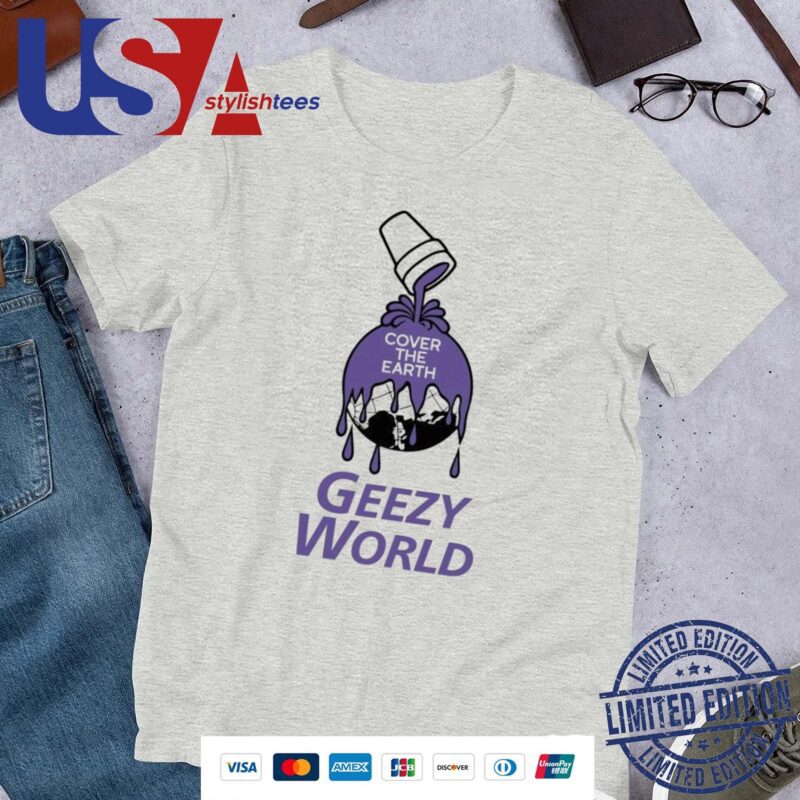 Official Ohgeesy Cover The Earth Geezy World Shirt