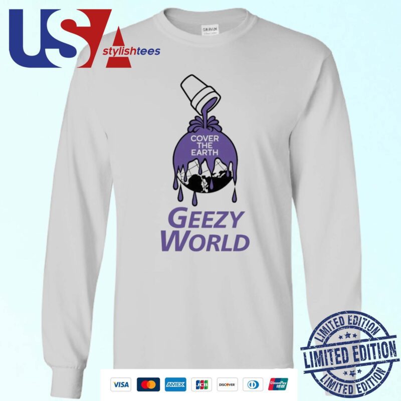 Official Ohgeesy Cover The Earth Geezy World Sweater