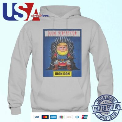 Donald Trump Doom Generation Iron Don Hoodie