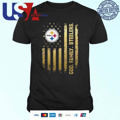 Pittsburgh Steelers God – Family – Steelers T-shirt