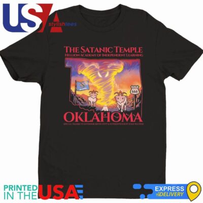 The Satanic Temple Hellion Academy Of Independent Learning Oklahoma Shirt