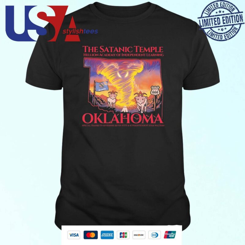 The Satanic Temple Hellion Academy Of Independent Learning Oklahoma T-shirt