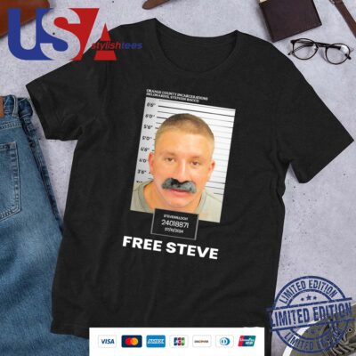 Free Steve Orange County Incarcerations Deleonardis Stephen Rocco Shirt