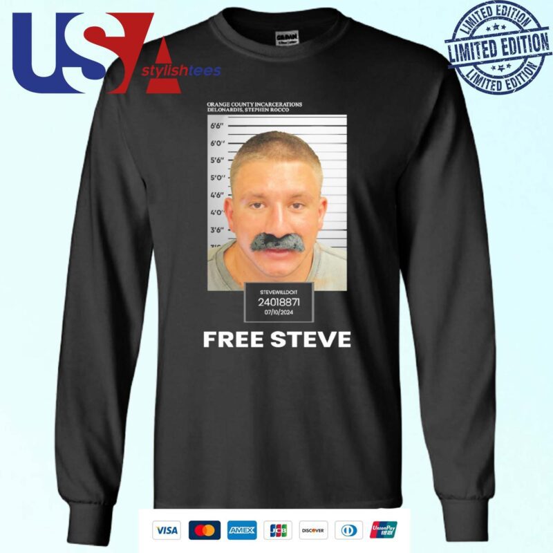 Free Steve Orange County Incarcerations Deleonardis Stephen Rocco Sweater