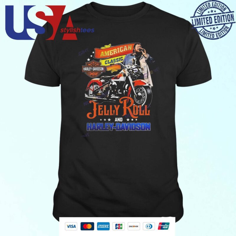 Harley Davidson – Jelly Roll American Classic Signature T-shirt