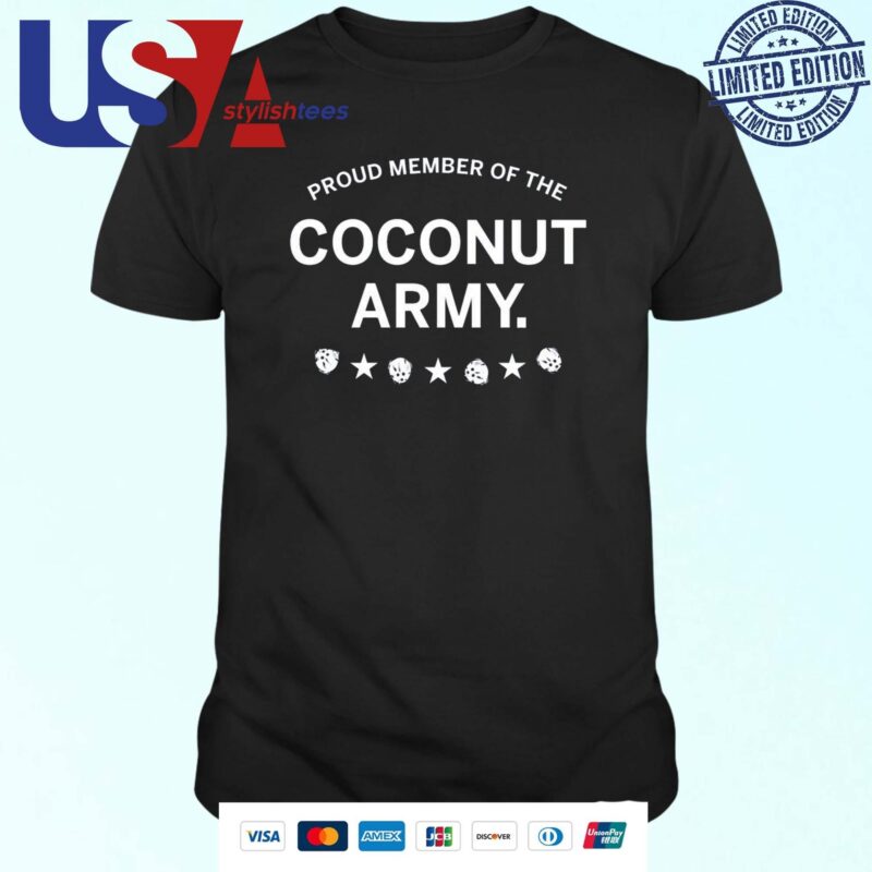 Proud Member Of The Coconut Army Kamala Harris T-shirt