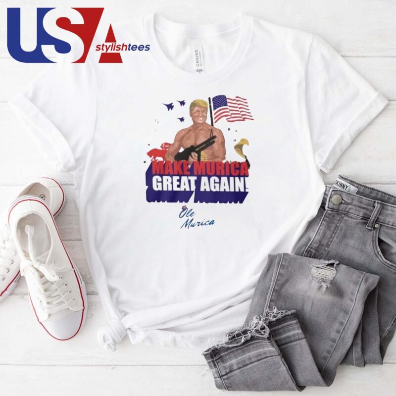 Trump Make Murica Great Again Ole Murica Shirt