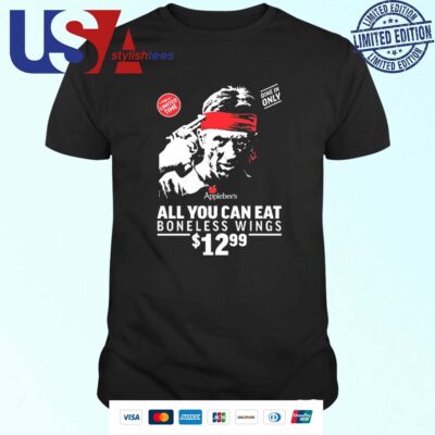 The Deer Hunter x Applebee's All You Can Eat Boneless Wings 12.99 T-shirt